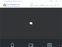 Tablet Screenshot of newthought.com